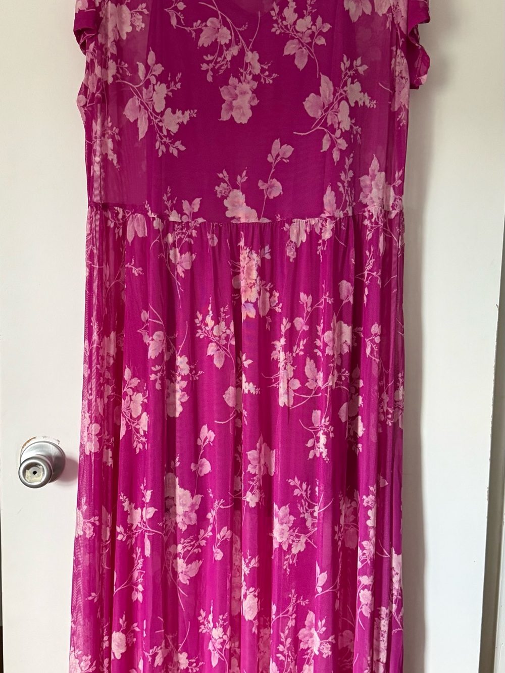 torrid Fuchsia Floral Maxi Dress